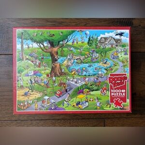 Doodle Town 1000 Piece Puzzle